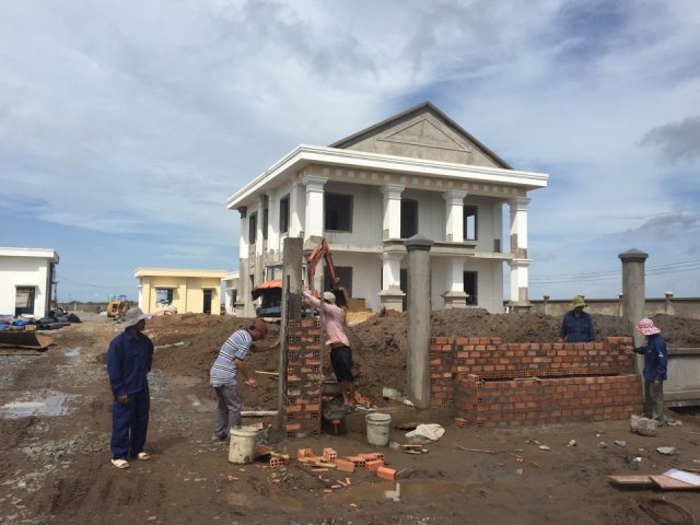 Operation housing under construction